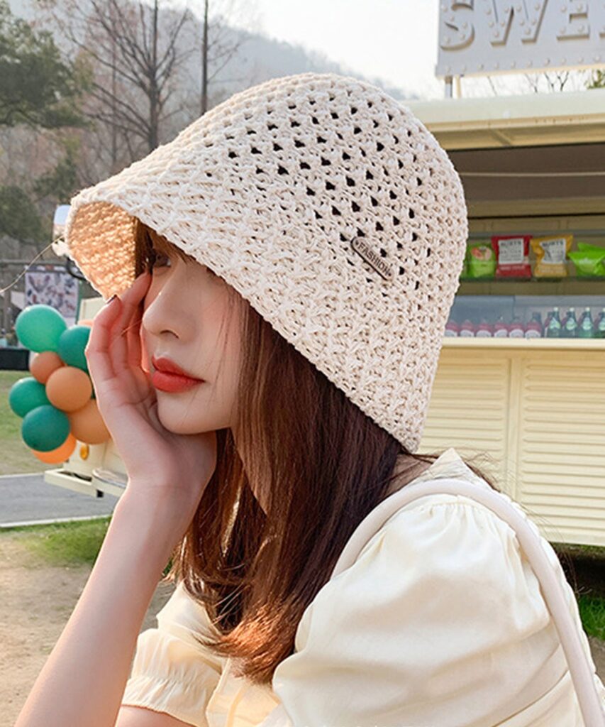 ファッション 新作 ブラック 韓国 人気 レディース キャンプ 帽子 ストリート ポップコーン